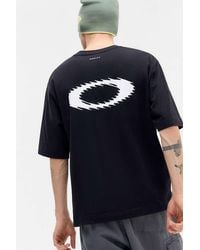 Oakley - Uo Exclusive Black Broken Ellipse T-shirt - Lyst