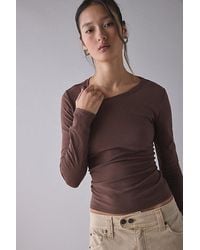 BDG - Long Sleeve Spill The Tee - Lyst