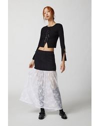 Urban Renewal - Remade Sweater & Lace Maxi Skirt - Lyst
