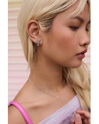 Bohomoon - Lillie Cross Stud Earrings - Lyst