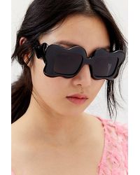Urban Outfitters - Wavy Square Sunglasses - Lyst
