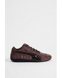 PUMA - Croc Brown Speedcat Trainers - Lyst