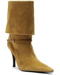 SCHUTZ SHOES - Rudy Foldover Buckle Boot - Lyst
