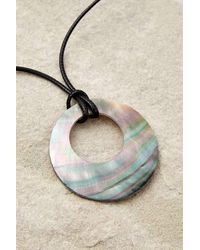 Silence + Noise - Silence + Noise Statement Shell Cord Necklace At Urban Outfitters - Lyst