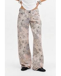 BDG - Kayla Laser Lowrider Jeans 24w 32l At Urban Outfitters - Lyst