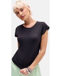 Urban Outfitters - Uo Cap Sleeve Baby Tee - Lyst