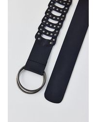 Urban Outfitters - Open Loop Studded Leather Belt - Lyst