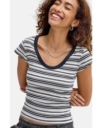 BDG - Off Duty Rib Short Sleeve T-shirt - Lyst