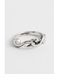 Ed Hardy - Snake Band Ring - Lyst