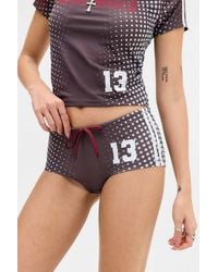 Jaded London - Illusion No. 13 Football Mini Shorts Xs At Urban Outfitters - Lyst
