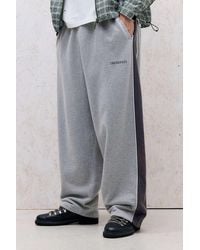 iets frans... - Grey Panelled Harri Baggy Joggers - Lyst