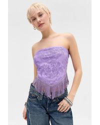 Urban Outfitters - Uo In The Rain Tube Top - Lyst