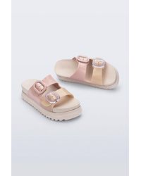 Melissa - Cozy Jelly Platform Slides - Lyst
