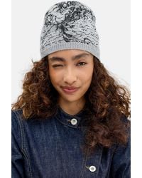 iets frans... - Graphic Printed Beanie - Lyst