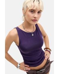 Urban Outfitters - Uo Emina Ruched Tank Top - Lyst