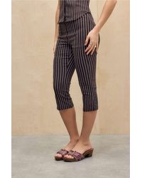 Silence + Noise - Silence + Noise Bengaline Capri Trousers - Lyst