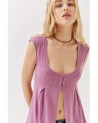 Urban Outfitters - Uo Kate Babydoll Top - Lyst