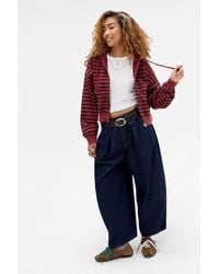 BDG - Easy Striped Hoodie - Lyst