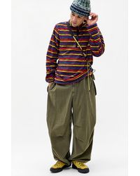 Gramicci - Stripe Thermal Pullover Fleece Small At Urban Outfitters - Lyst