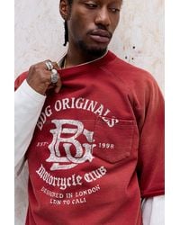 BDG - Moto Double Layer T-shirt - Lyst