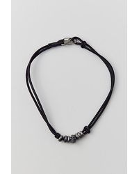 Urban Outfitters - Skull Cord Necklace - Lyst