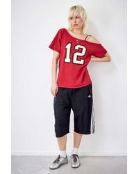 Urban Renewal - Remade From Vintage Red Oversized Sports Jersey - Lyst
