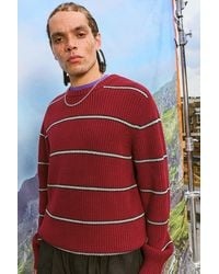 iets frans... - Stripe Crew Neck Jumper - Lyst
