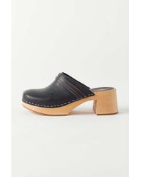 swedish hasbeens jill plateau clog