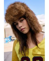 Urban Outfitters - Uo Faux Fur Trapper Hat - Lyst