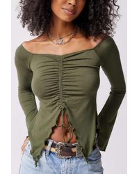 Urban Outfitters - Uo Cadence Cinched Flyaway Top - Lyst