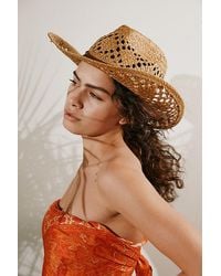 Urban Outfitters - Dakota Straw Cowboy Hat - Lyst