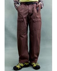 Gramicci - Brown Pigment Eqt-pant Trousers - Lyst