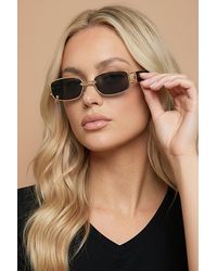 Fifth & Ninth - Fifth & Ninth Inez Pierced Lens Sunglasses - Lyst