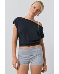 Out From Under - Bec Foldover Micro Short - Lyst