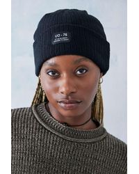 Urban Outfitters - Uo - recyceltes strick-beanie - Lyst