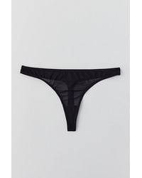 Out From Under - Mesh Thong - Lyst