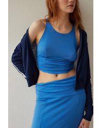 Out From Under - Arlo Ruched Cropped Top - Lyst