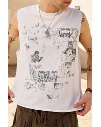 Urban Outfitters - Uo White Anyang Tank Top - Lyst
