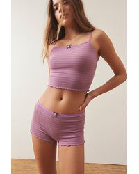 Out From Under - Dream Girl Seamless Cami & Micro Short Set - Lyst