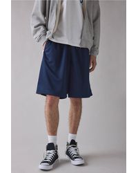 Urban Outfitters - Uo Black Retro Track Shorts - Lyst