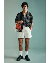 Standard Cloth - Liam Stripe Crinkle Shirt Top - Lyst