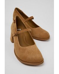Camper - Kora Leather Mary Jane Heel - Lyst
