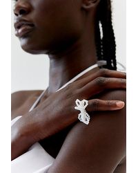 Urban Outfitters - Pearl Bow Statement Ring - Lyst