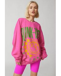 Urban Outfitters - Blink 182 Punk Rock Oversized Sweatshirt - Lyst