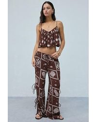 Out From Under - Seaside Side-Tie Wide-Leg Pant - Lyst