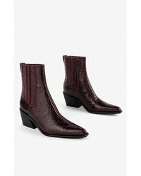 INTENTIONALLY ______ - Hillary Heeled Ankle Boot - Lyst