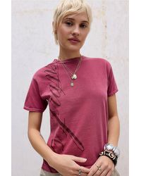 iets frans... - ... Script Relaxed Graphic Tee - Lyst