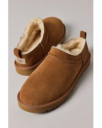 UGG - Classic Micro Mini Suede Boots - Lyst