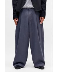 Urban Outfitters - Uo Noa Grey Stripe Trousers - Lyst