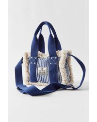 bdg serena sherpa mini tote bag